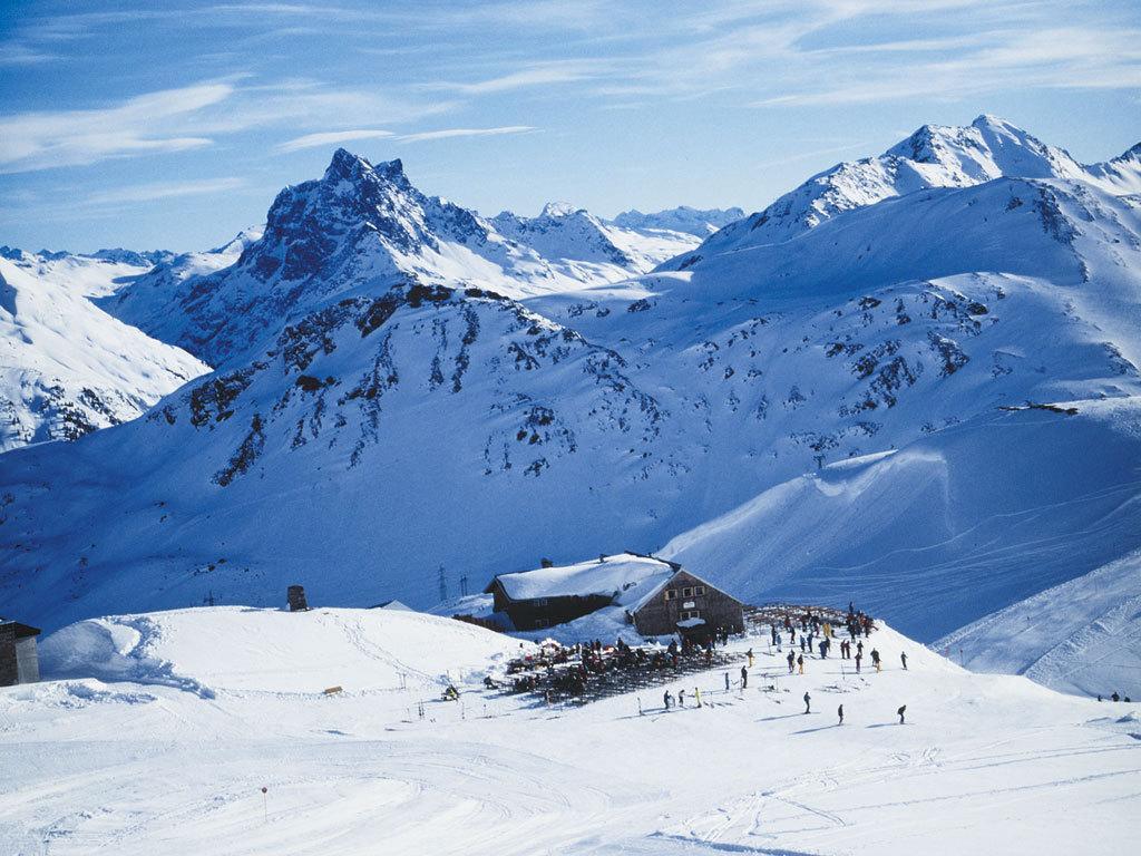 Chalet Alber Sankt Anton am Arlberg Exteriör bild